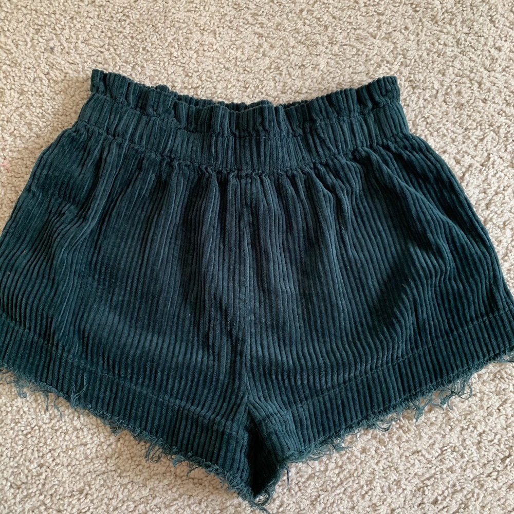 Corduroy shorts